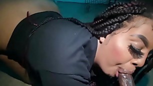 Big Booty Ethiopian Porn Actress Kally XO Gets Fucked POV