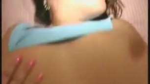 Sexy bigtitty brunette fucked hard