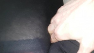Juicy Pussy Leggings gets fingered