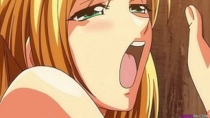 ANAL creampie with carrot in the pussy - Hentai Ahegao