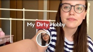 MyDirtyHobby - Leni_Lizz Gets Completely Naked in Front of the Camera for the very first Time