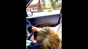 Uber Passenger Give Sloppy Head - Blowjob - Throat Goat