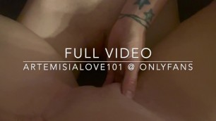 Artemisia Love-POV-Real Lesbian-she Fingers my Horny Italian Pussy(full Video on OnlyFans)